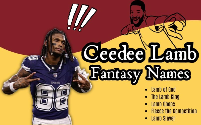 Ceedee Lamb Fantasy Names: 12 Brilliant Ideas to Dominate Every Fantasy Football League Ceedee Lamb Fantasy Names