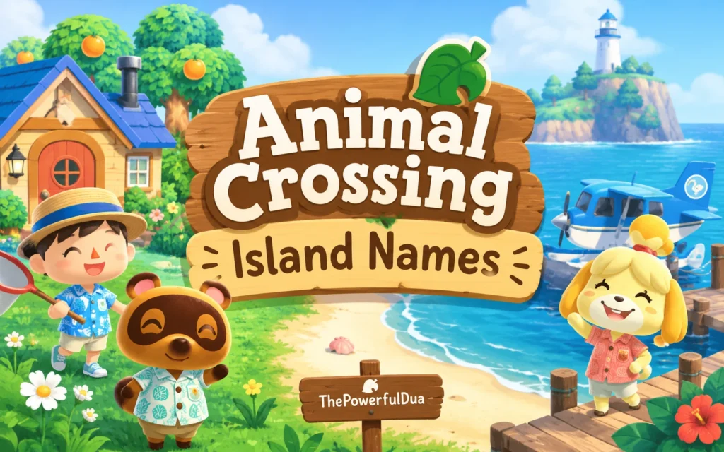 Animal Crossing Island Names: 60 Amazing Picks for Your Island