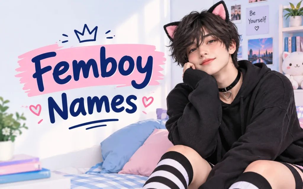 Femboy Names: 75 Cute, Best & Popular Ideas for 2026 Femboy Names: 75 Cute, Best & Popular Ideas for 2026