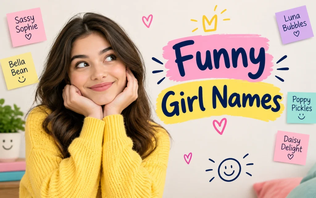 Funny Girl Names: 50 Picks People Actually Use Funny Girl Names: 50 Picks People Actually Use