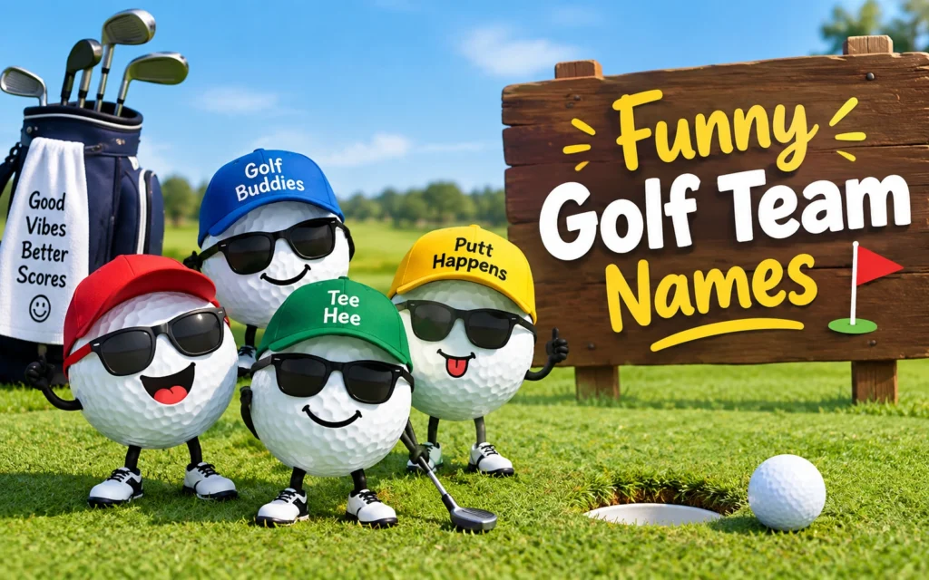 Funny Golf Team Names: The Complete List for Every Group and Occasion Funny Golf Team Names: The Complete List for Every Group and Occasion
