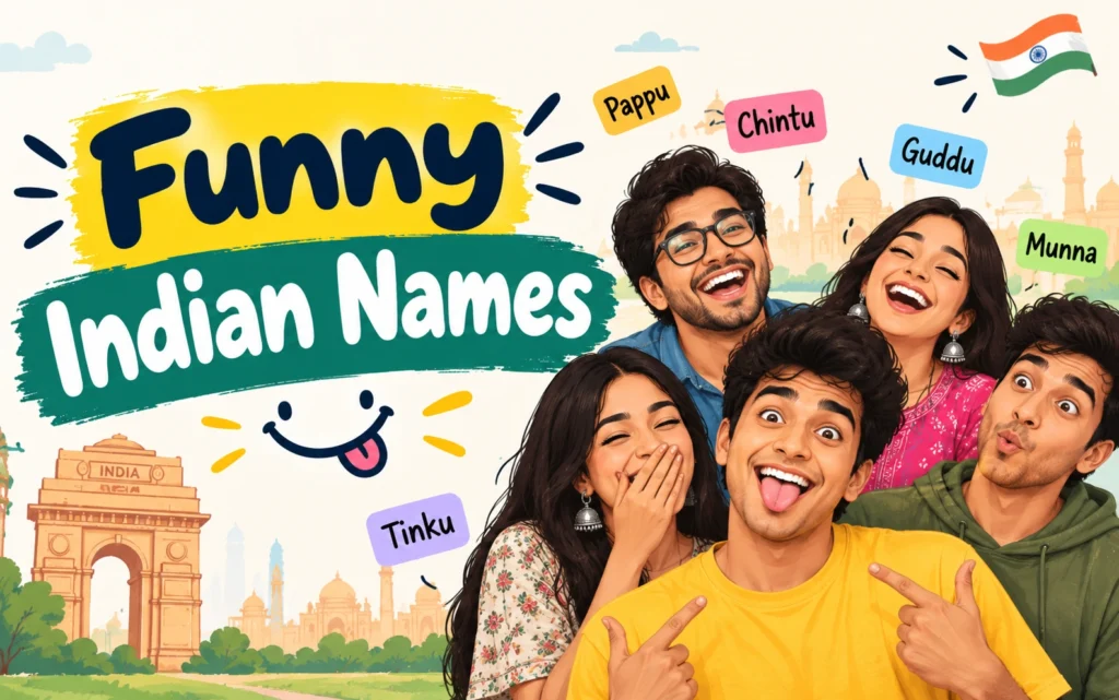 Funny Indian Names Explained: Meaning, Origin, and Fun Facts Funny Indian Names Explained: Meaning, Origin, and Fun Facts