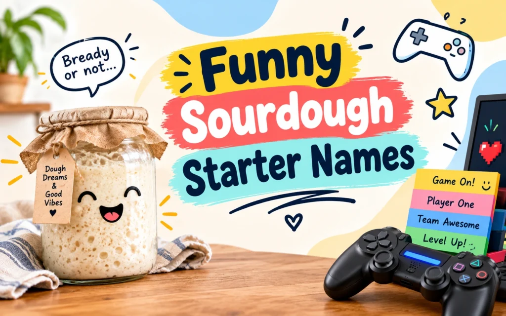 Funny Sourdough Starter Names: 350+ Wildly Good Picks Funny Sourdough Starter Names: 350+ Wildly Good Picks