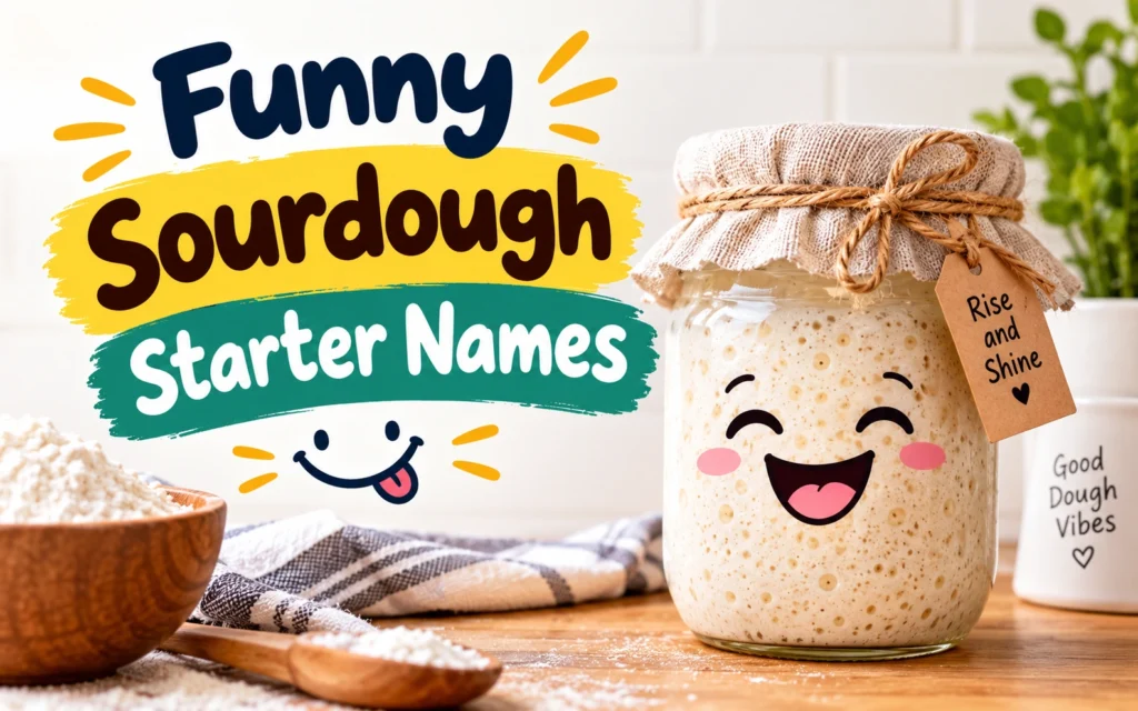 The Best Funny Sourdough Starter Names for Your New Kitchen Pet The Best Funny Sourdough Starter Names for Your New Kitchen Pet