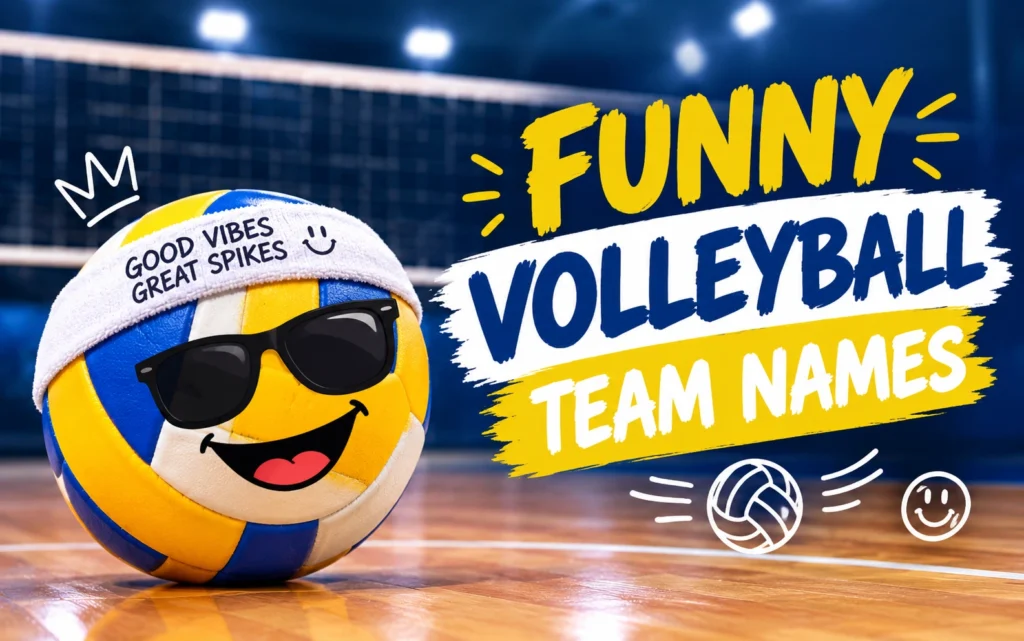 Funny Volleyball Team Names That Win the Crowd (2026)