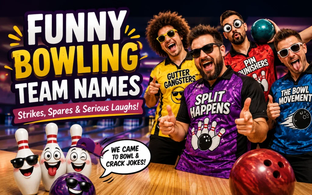 Funny Bowling Team Names: 150+ Picks for Every League Night Funny Bowling Team Names: 150+ Picks for Every League Night